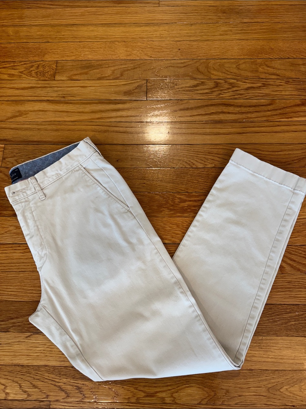 Men's J. Crew Casual Chino Pants in Light Beige 30x30